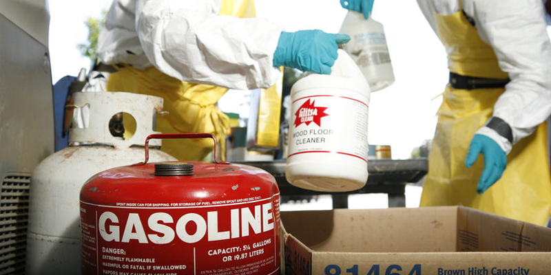 What hazardous waste can people have in their homes? And how to deal with it?